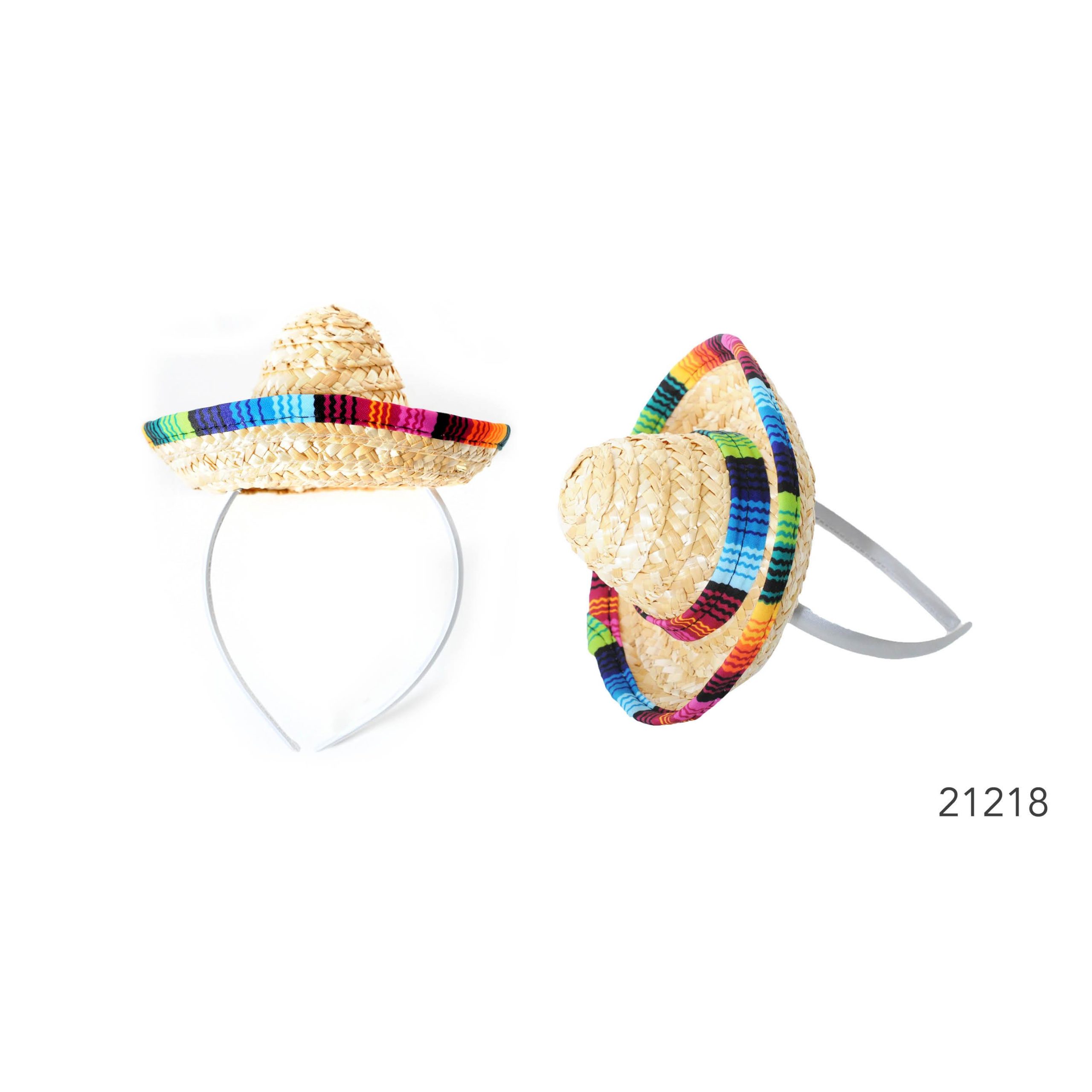 Mini Mexican Hat on Headband – Events, Mardi Gras (PGE-09536)
